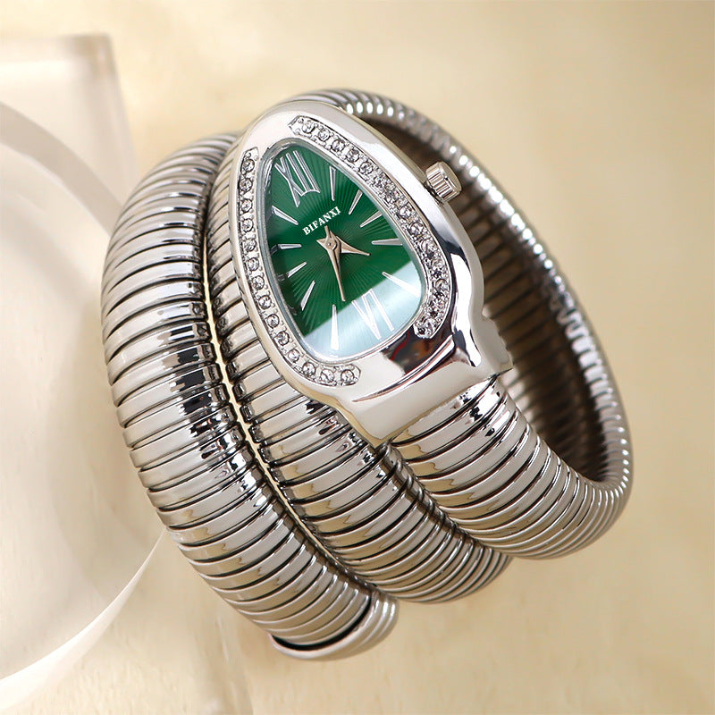 WW | Schlangenuhr Mit Quarzbewegung Und Persönlichem Armband