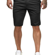 Herren Chino Stil Freizeit Shorts WW