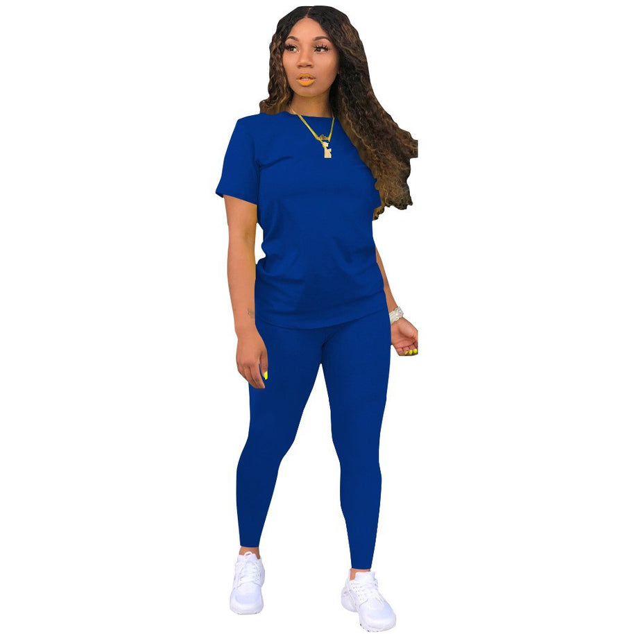 Damen Sportset mit T-Shirt und Leggings WW