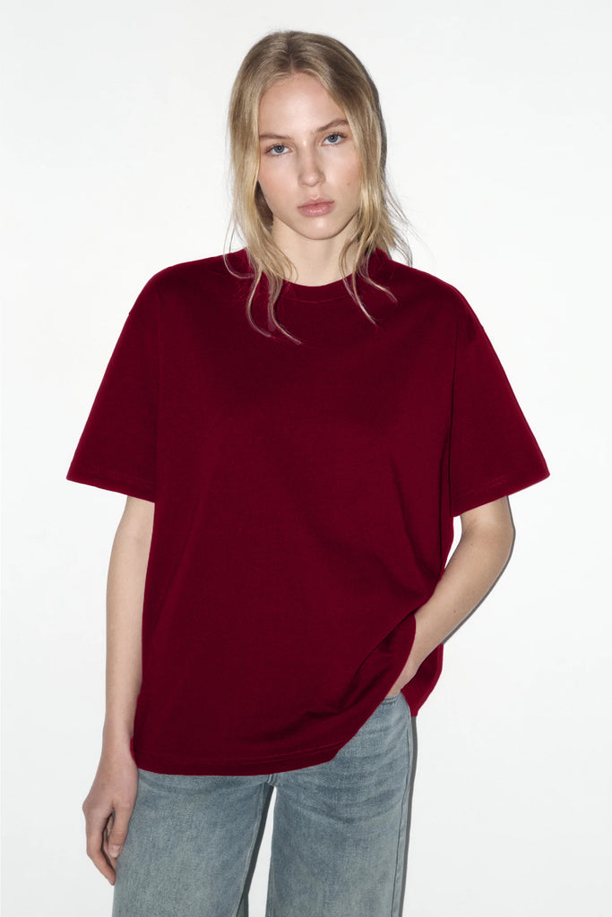 Damen lässiges Oversized T-Shirt aus hautfreundlichem Baumwollmix WW