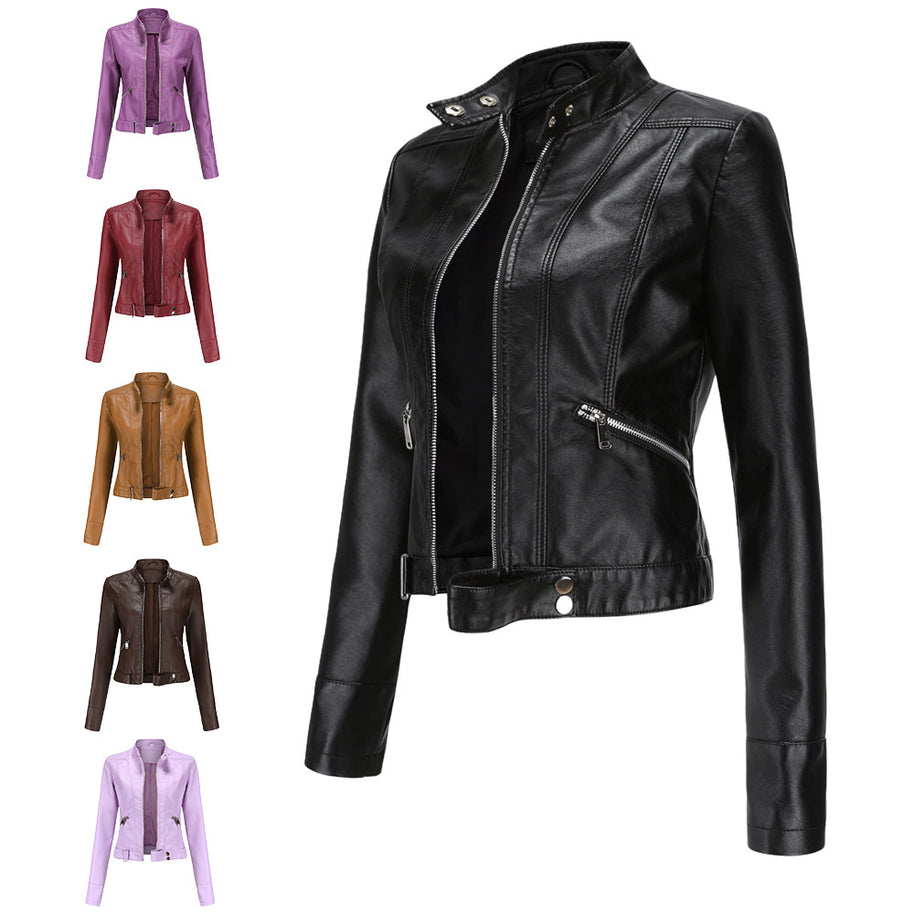 Damen Bikerjacke mit modernem Schnitt WW
