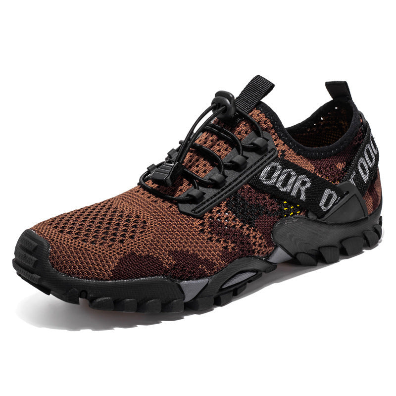 Herren Outdoor Abenteuer Sneakers mit Camouflage Design WW