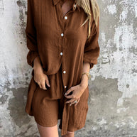 Damen luftige Sommerbluse