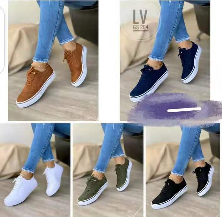 Damen Sneaker mit modischem Textilobermaterial und dämpfender Sohle WW