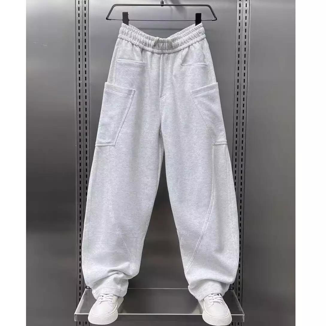 Damen bequeme Sweathose mit Cargo-Taschen WW