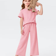 Damen sommerliches Freizeit-Set aus leichter, atmungsaktiver Baumwolle WW