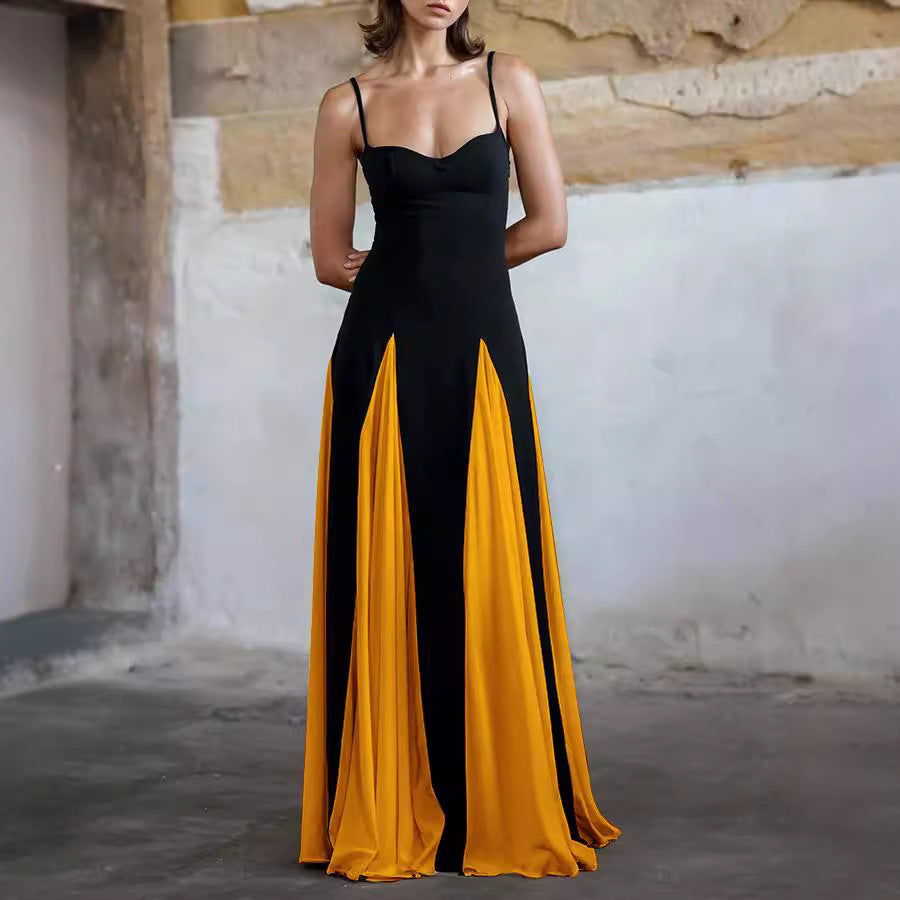 Damen Abendkleid mit asymmetrischem Schnitt WW