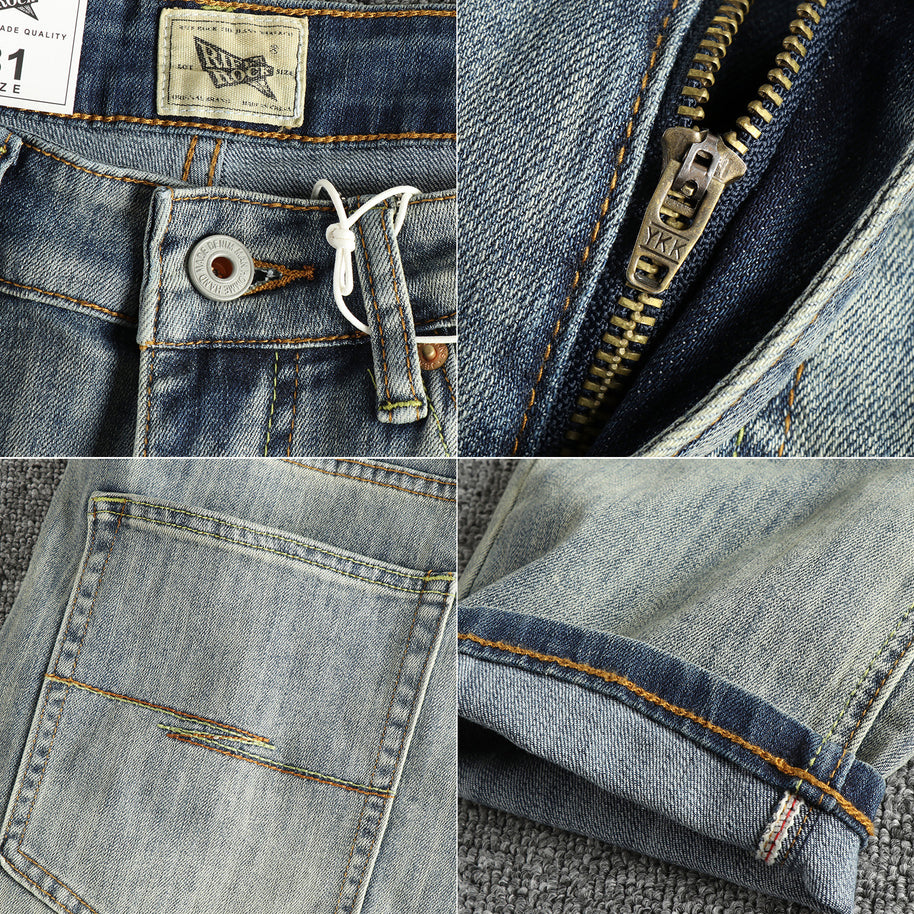 Damen Slim-Fit Jeans mit bequemer Passform und lässigem Vintage-Look WW