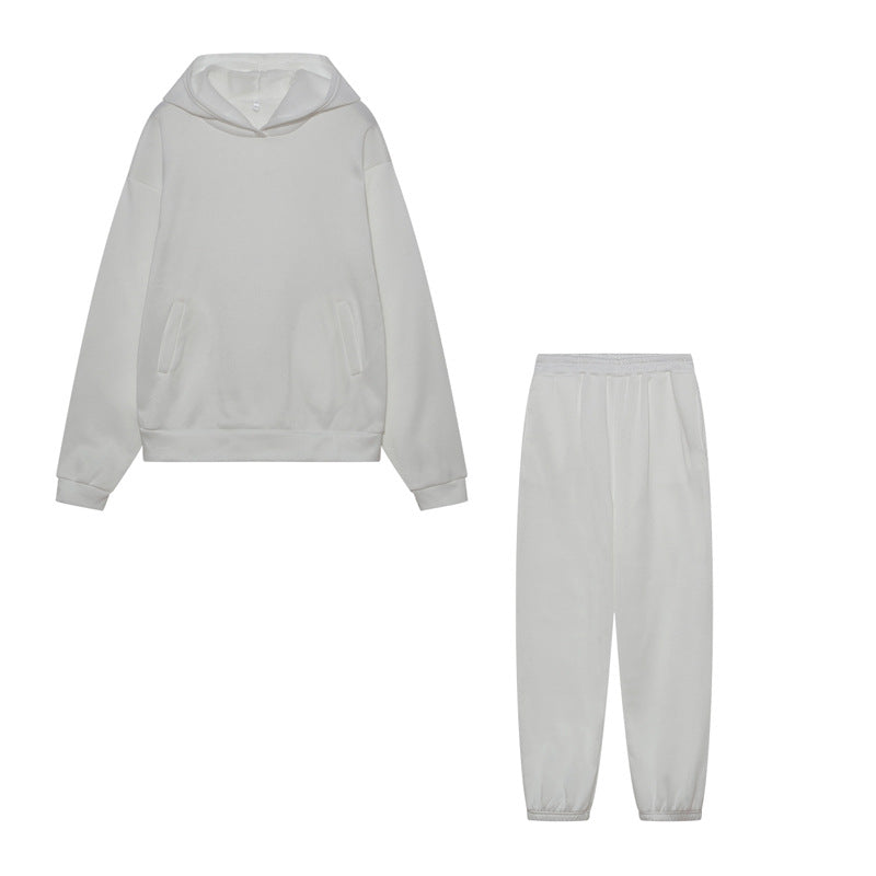 Damen Sportliches Set mit Hoodie und Jogginghose W&W Mode