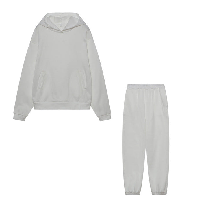 Damen Sportliches Set mit Hoodie und Jogginghose W&W Mode