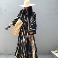 Damen Kaftan Kleid WW