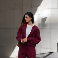 Damen Sportliche Kapuzenjacke WW