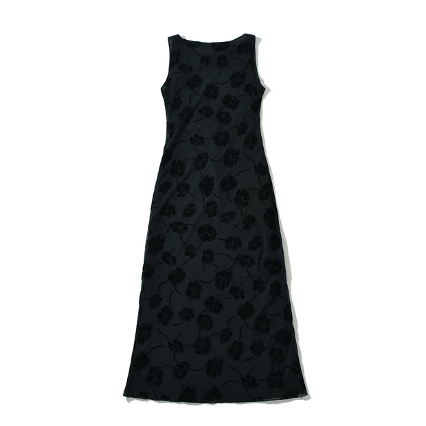 Damen Maxikleid aus luxuriösem, floralem Design W&W