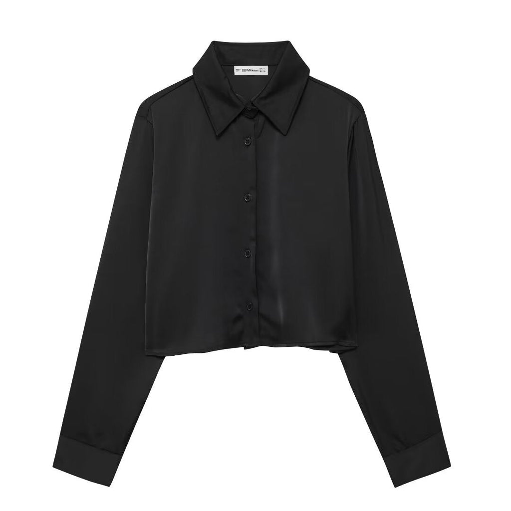 WWMODE | Paarte Revers Kurzhemd Fischschwanzrock Set