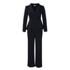 Damen Anzug mit elegantem Blazer und weitem Hosenbein WW