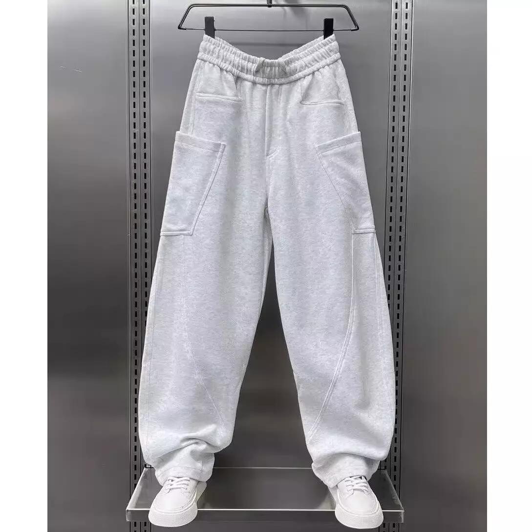 Damen bequeme Sweathose mit Cargo-Taschen WW