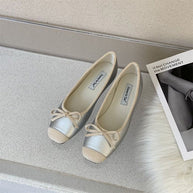 Damen Ballerinas mit elegantem Schleifen-Design und edler Fußbettung WW