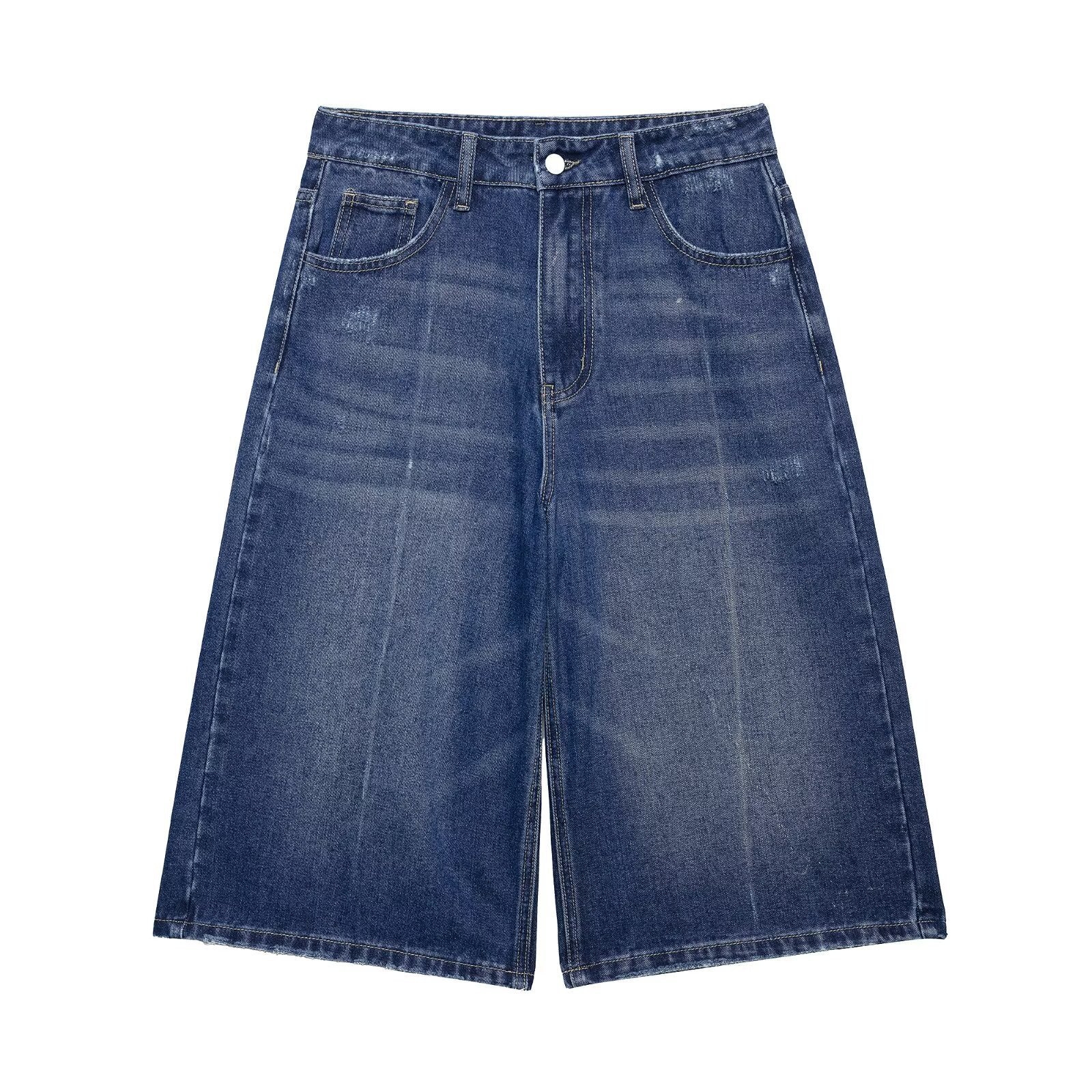 Damen Weite Denim-Culotte im lässigen Schnitt WW