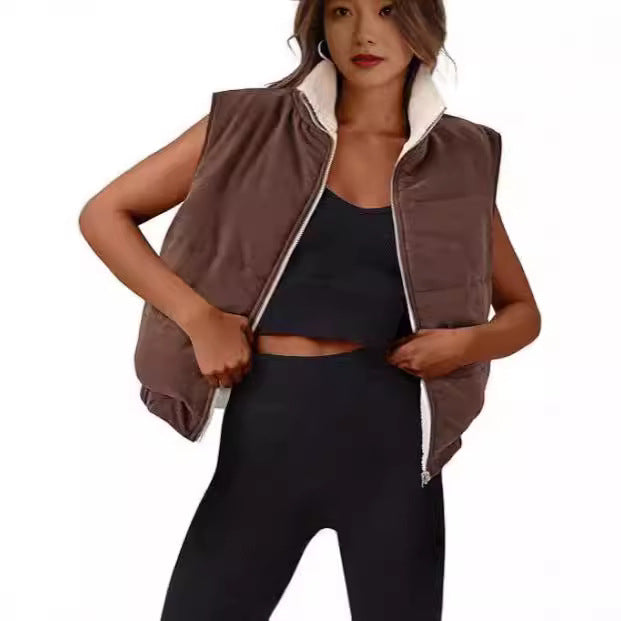 Damen Stepp-Weste mit weichem Innenteil WW