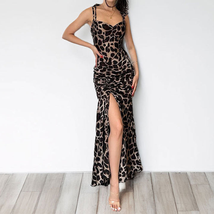 Damen Maxikleid mit elegantem Wickeldesign und figurbetonter Silhouette W&W Mode