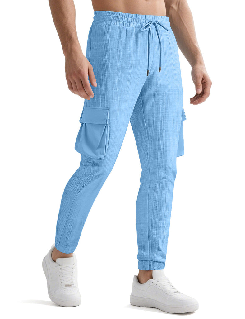 Herren Cargo-Sporthose mit atmungsaktiven Features und praktischen Taschen WW
