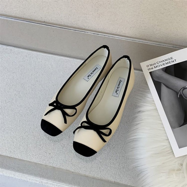 Damen Ballerinas mit elegantem Schleifen-Design und edler Fußbettung WW