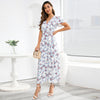 Damen Wickelmaxikleid W&W