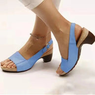 WW | Damen Sandalen mit Blockabsatz