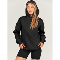 Damen bequeme Kapuzen-Sweatshirt WW