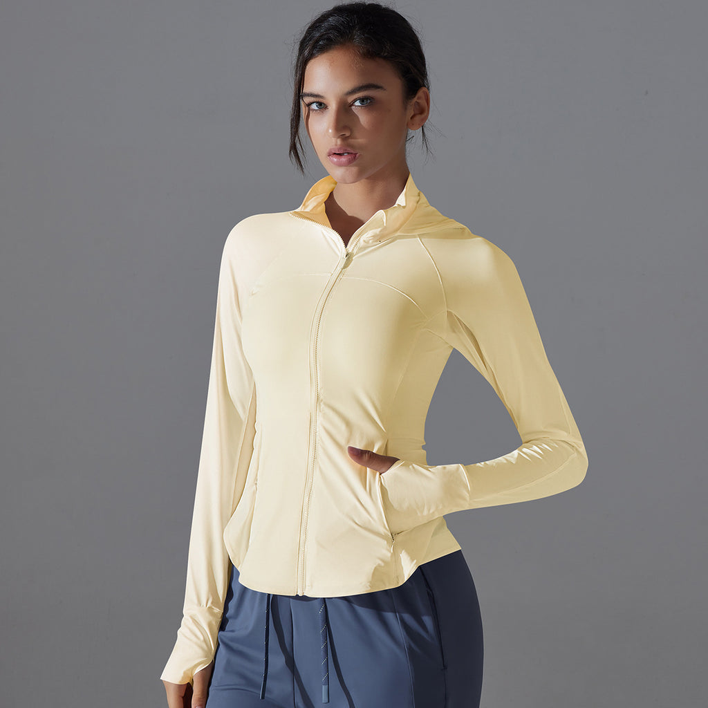 Damen Funktionsjacke mit UV-Schutz und atmungsaktiven Eigenschaften WW