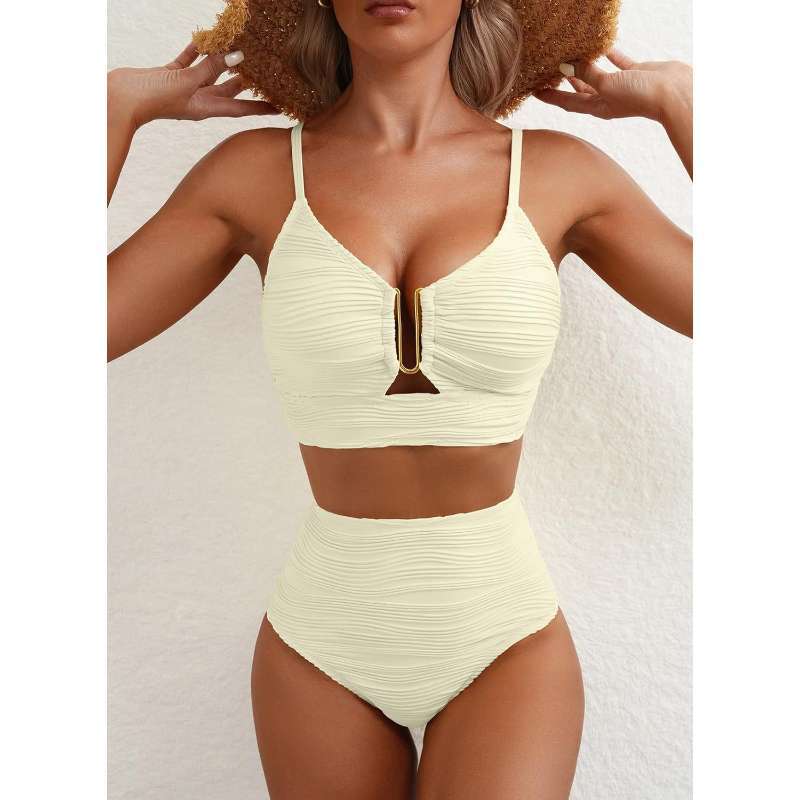 Damen Bademode im eleganten Rüschendesign WW