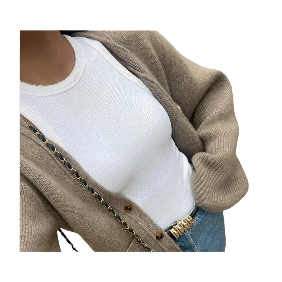 Damen Strickjacke mit eleganten Details und lässigem Schnitt WW