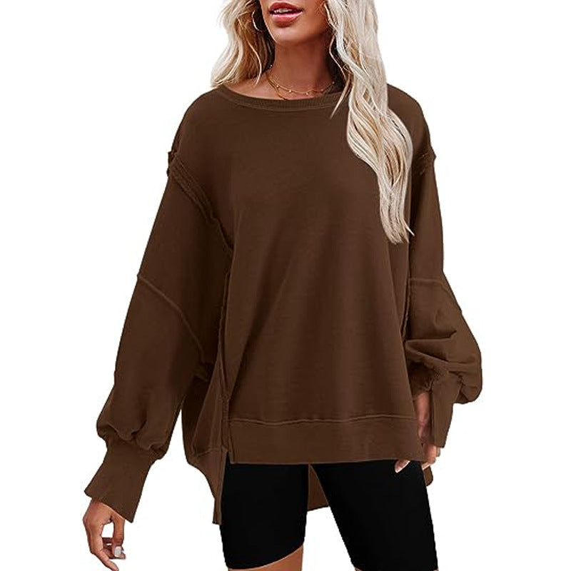 Damen Oversized Sweatshirt W&W Mode