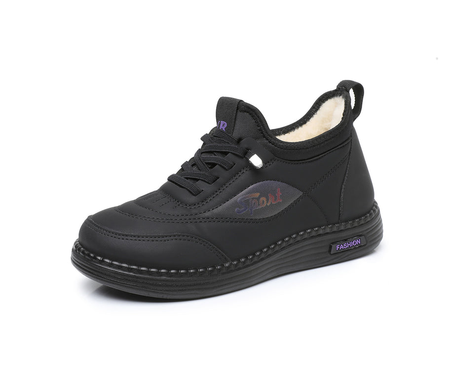 Damen Sportliche und isolierte Sneakers mit kuscheligem Innenfutter WW