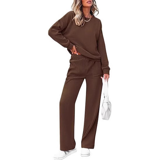 WW | Lässiges Sportbekleidungs-Zweiteiler-Set