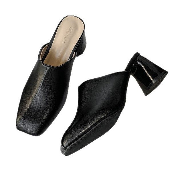 Damen Elegante Mules mit modernem Design und komfortabler Absatzhöhe W&W Mode