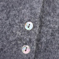 Damen Strickjacke mit frillenden Abschlüssen und dekorativem Kragen WW