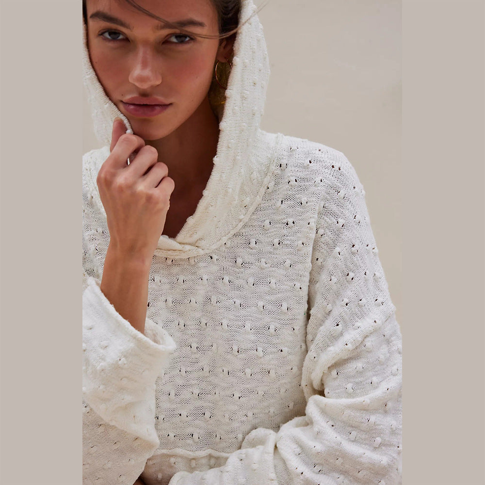 Damen Bequemer Oversized Pullover WW