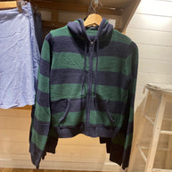 WW | Strickjacke mit Kapuze und Reißverschluss