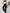Damen elegante weite Hose aus leichtem Baumwollgemisch mit Gummizug WW