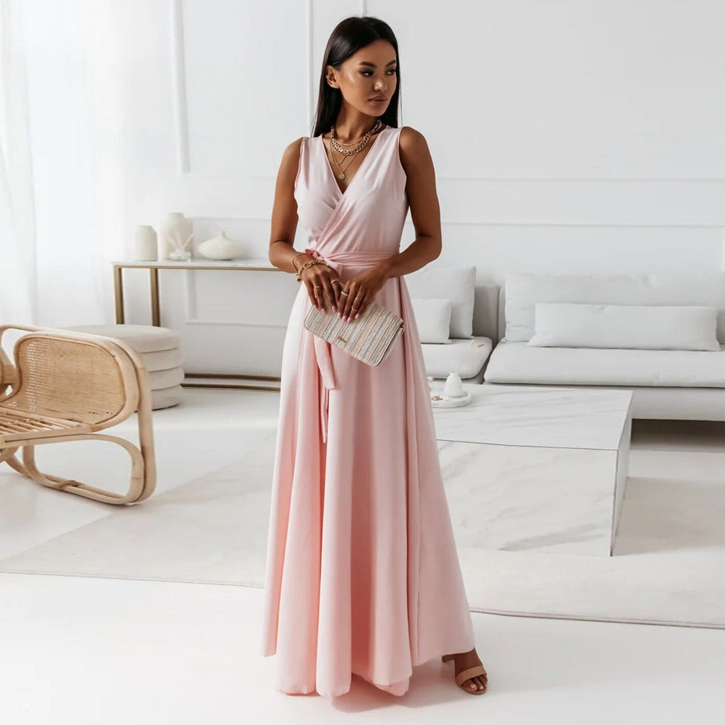 WW | Elegantes Fließendes Maxi-Kleid für Damen