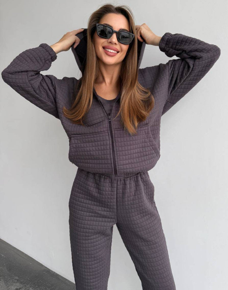 Damen bequemer und modischer Sweat-Anzug WW