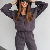 Damen bequemer und modischer Sweat-Anzug WW