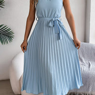 ärmelloses Maxikleid