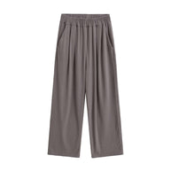 Damen Weite Chino-Hose mit elastischem Bund WW