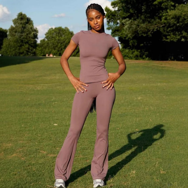 Damen Sportliches Yoga-Outfit WW