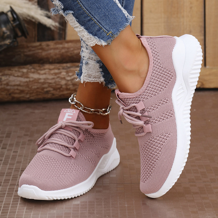 Damen atmungsaktive Sneaker in modischem Design WW