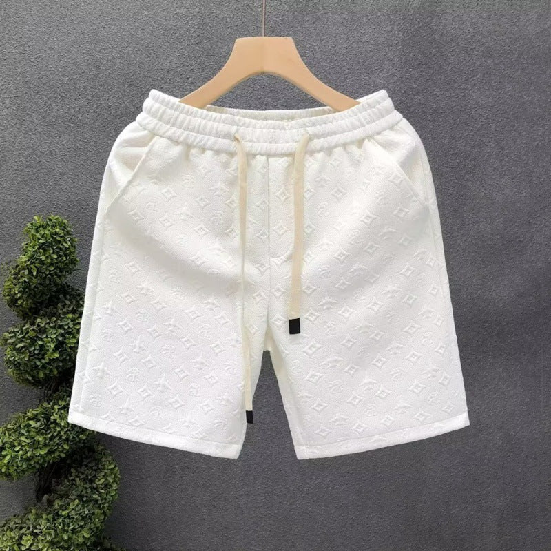 Damen Bequeme Sportshorts mit elegantem Muster WW