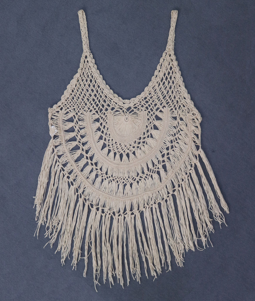 Damen Vibrante Häkel Strand Cover-Up Tunika WW