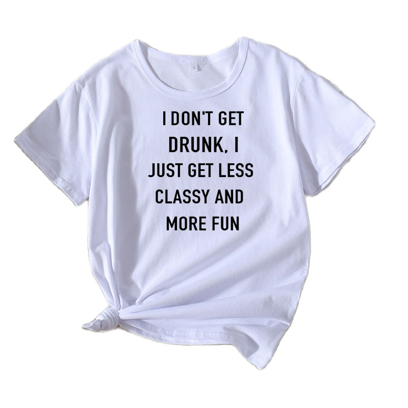 Damen Casual Humor Spruch T-Shirt WW
